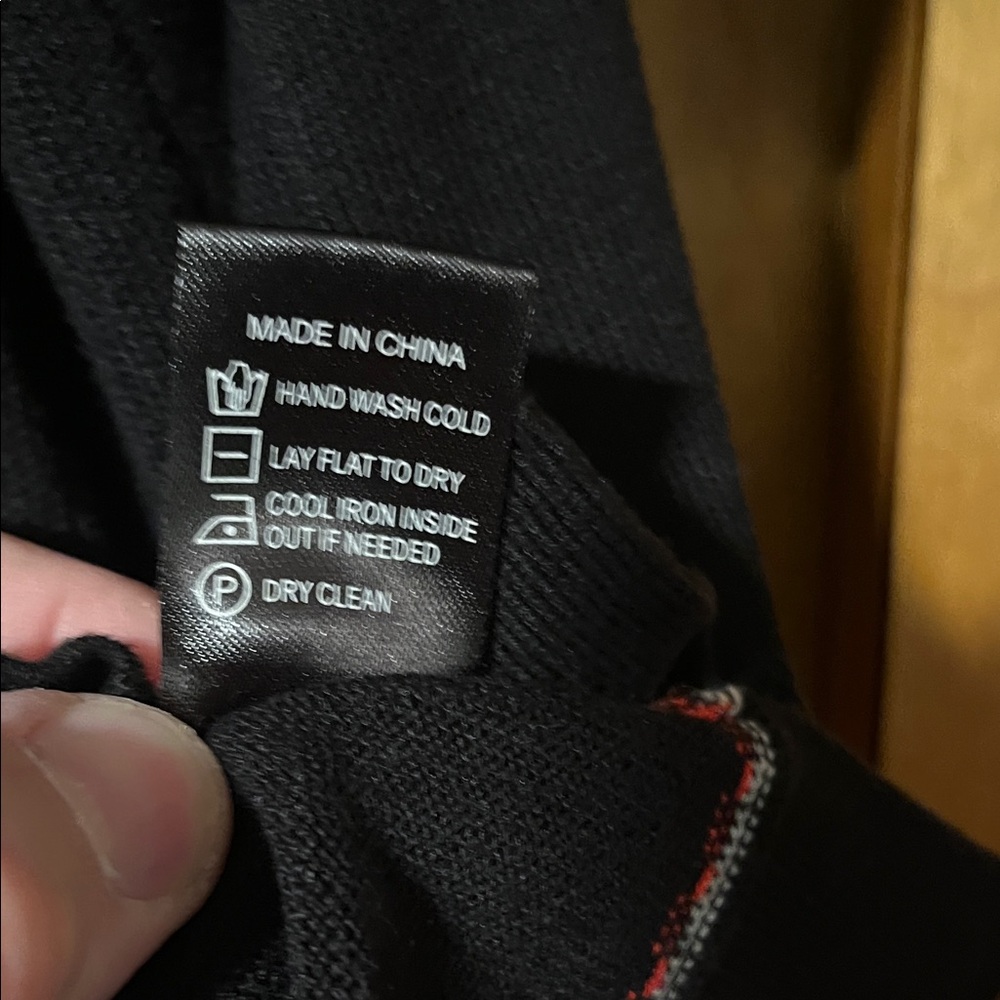 Todd Snyder knit Button-Up Shirt with White Trim XL as is - Picture 5 of 6